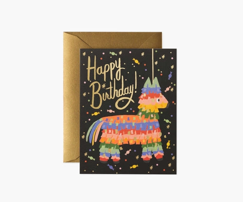 Pinata Birthday Card