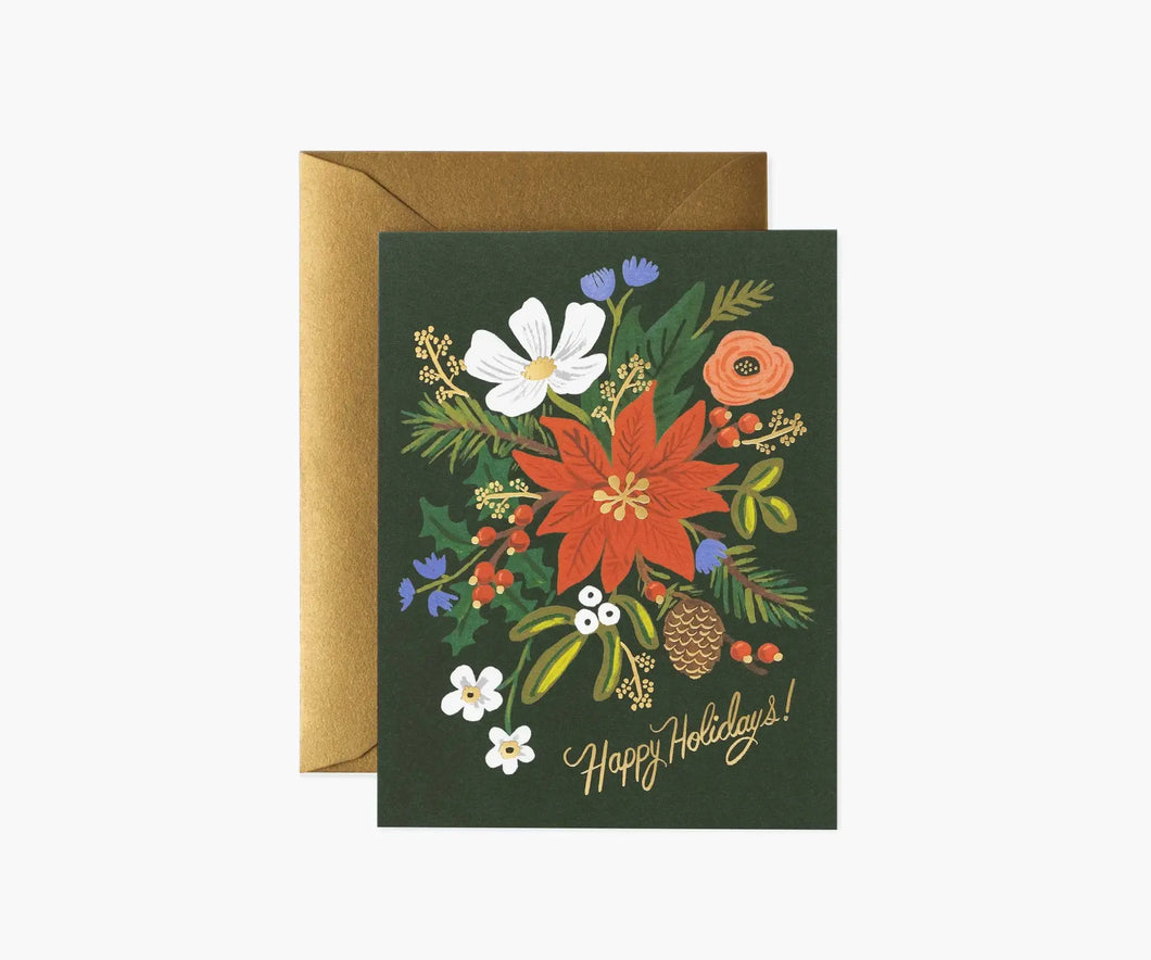 Holiday Bouquet Card