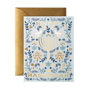 Hanukkah Menorah Card