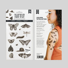 Load image into Gallery viewer, Insects Tattoo Sheet
