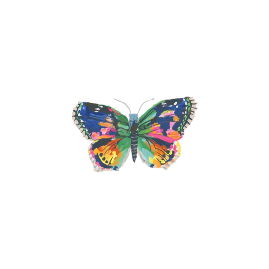 Midnight Butterfly Tattoo Pair