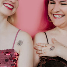 Load image into Gallery viewer, Mirrorball Tattoo Pair
