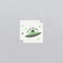 Load image into Gallery viewer, Take Me With You Glow-in-the-Dark Tattoo Pair
