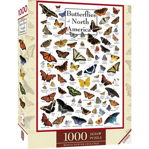 Butterflies of North America 1000pc Puzzle