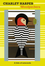 Load image into Gallery viewer, Charley Harper: Woodpeckers Notecard Folio
