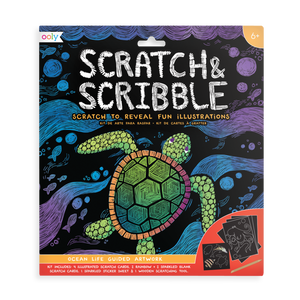 Scratch & Scribble: Ocean Life