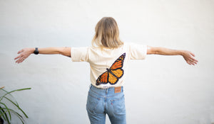 SBMNH Monarch Metamorphosis Adult T-Shirt