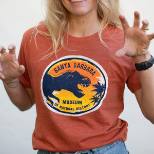 SBMNH Dino Patch Adult T-Shirt