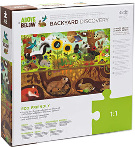 Above & Below/ Backyard Discovery 48pc Puzzle