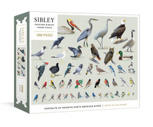 Load image into Gallery viewer, Sibley Backyard Birding Puzzle : 1000pc Jigsaw Puzzle with Portraits of Favorite North American Birds
