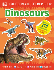 The Ultimate Sticker Book: Dinosaurs