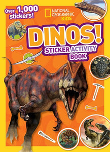 National Geographic Kids Dinos! Sticker Activity Book