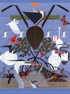 Charley Harper: Coastal Creatures 500pc Jigsaw Puzzle