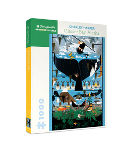 Charley Harper: Glacier Bay, Alaska 1000pc Jigsaw Puzzle