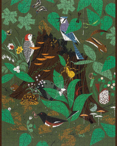 Charley Harper: Woodland Wonders 1000pc Jigsaw Puzzle