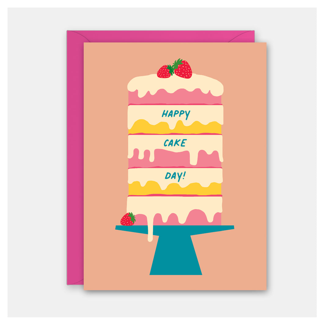 Happy Cake Day Birthday Card