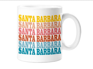 Santa Barbara Sunset Color Mug