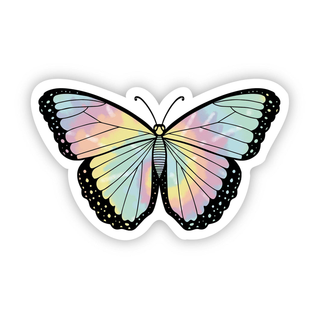 Butterfly Tie Dye Aesthetic Sticker