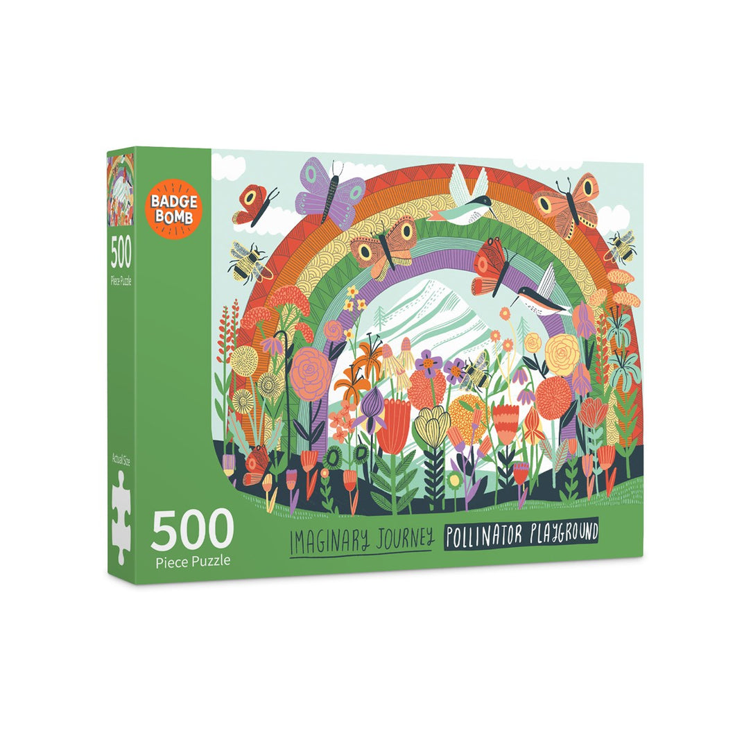 Pollinator Playground 500 PC Puzzle