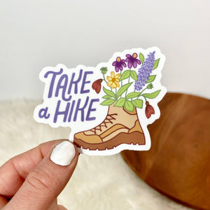 Take A Hike Nature Sticker