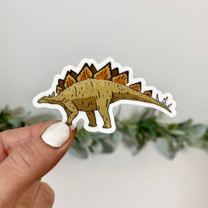 Stegosaurus Dinosaur Sticker