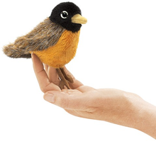 Load image into Gallery viewer, Mini Robin Finger Puppet
