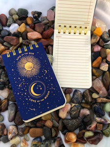 Live by the Sun Twin Wire Notepad