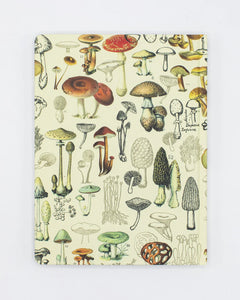 Mushrooms Pl 2 Lined/Grid Notebook